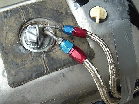 Fuel Lines on tank