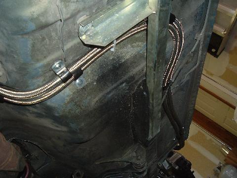 Fuel Lines on Floorpan